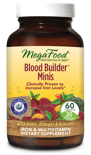 MegaFood Blood Builder Mini 2 Daily 60 Tablets
