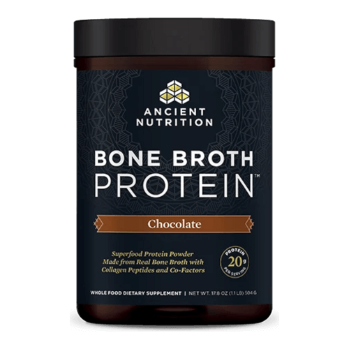 Ancient Nutrition Bone Broth Protein Chocolate 20 Servings Powder