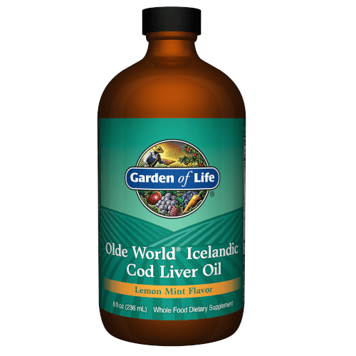 Garden of Life Cod Liver Oil Icelandic  8 oz Liquid