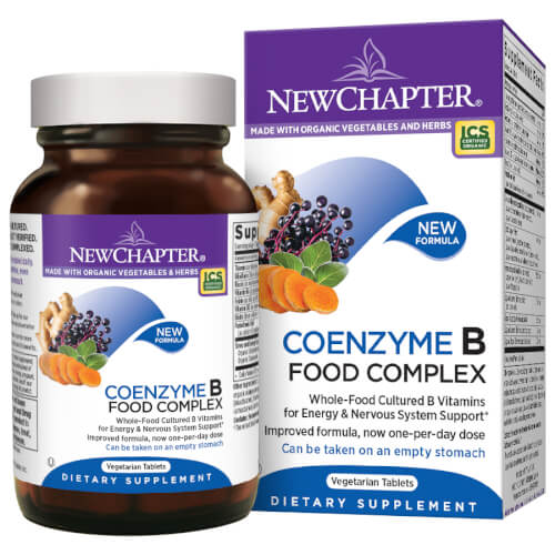 New Chapter Coenzyme B Food Complex One Daily  90 Tablets