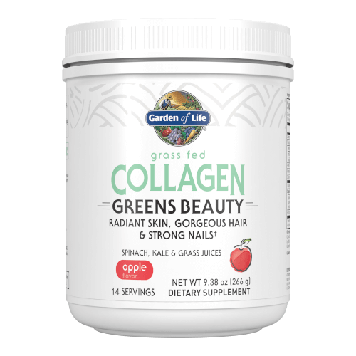 Garden of Life Collagen Beauty Greens Apple 14 Servings Powder