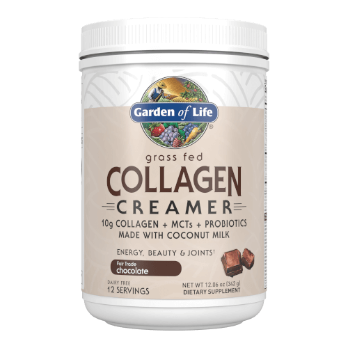 Garden of Life Collagen Creamer Chocolate 12 Servings Powder