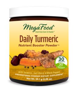 MegaFood Daily Turmeric Nutrient Booster  30 Days Powder