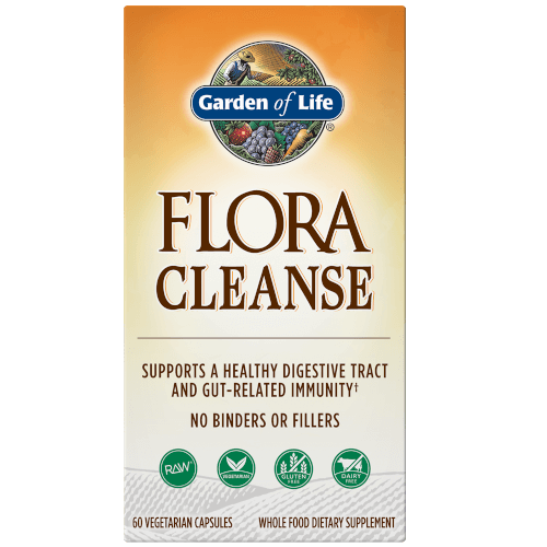 Garden of Life Flora Cleanse  60 Capsules