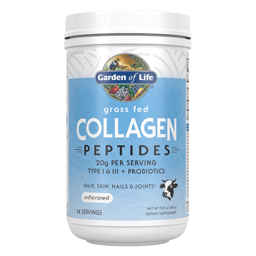 Garden of Life Grass Fed Collagen Peptides Unflavored 280 gram Powder