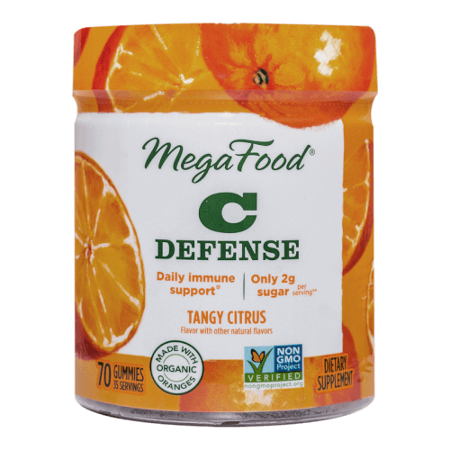 MegaFood Gummy C Defense  Tangy Citrus 90 Gummies