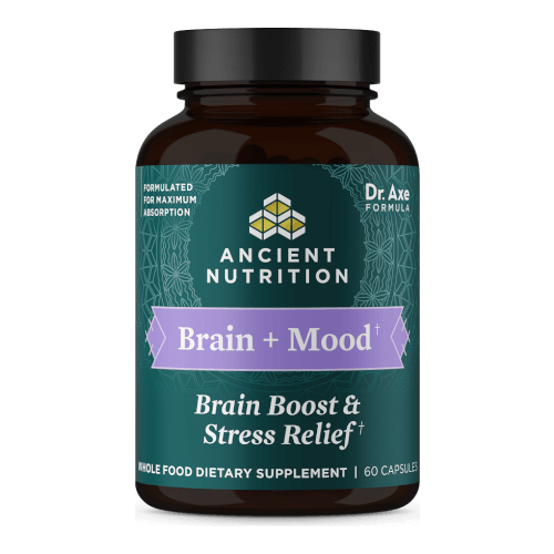 Ancient Nutrition Herbals Brain Mood  60 Caps