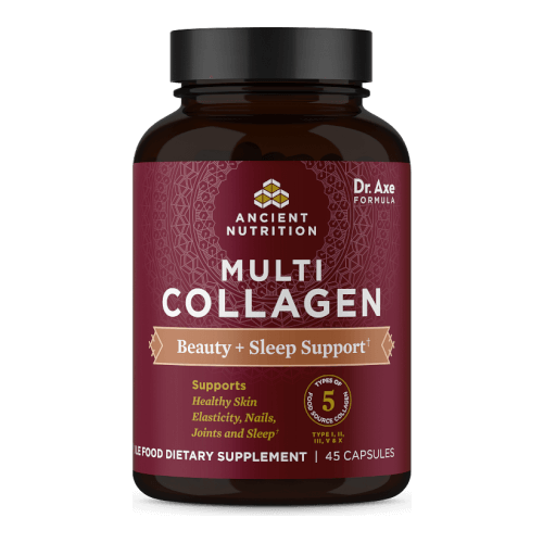 Ancient Nutrition Multi Collagen Protein Beauty Sleep  45 Caps