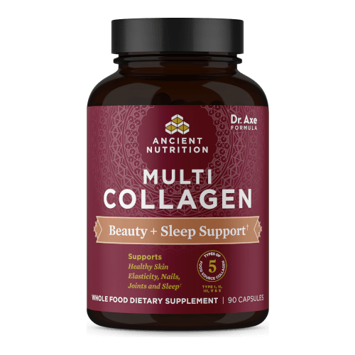 Ancient Nutrition Multi Collagen Protein Beauty Sleep  90 Caps