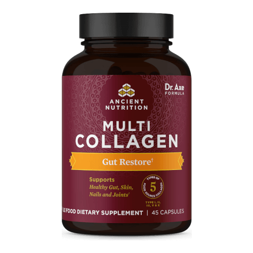 Ancient Nutrition Multi Collagen Protein Gut Restore  45 Caps