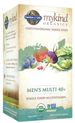 Garden of Life MyKind Organics Mens 40 Plus Multi  120 Tablets