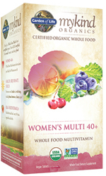 Garden of Life MyKind Organics Womens 40 Plus Multi  60 tablets