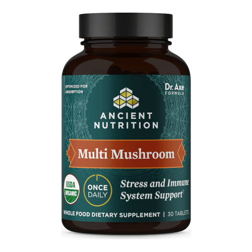 Ancient Nutrition Organic Multi Mushrooms Immune Once Daily  30 Tablet