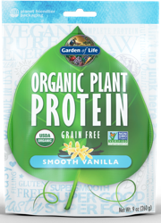 Garden of Life Organic Plant Protein  Smooth Vanilla 265 gram