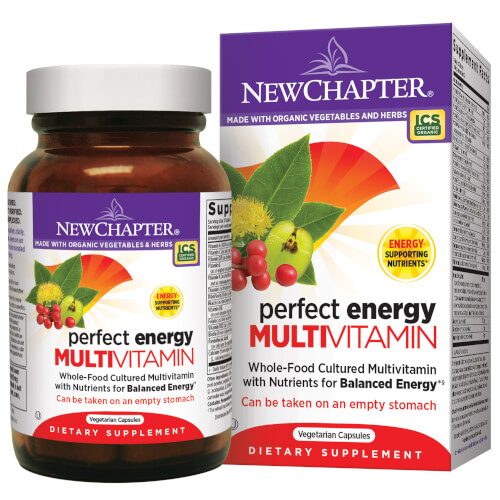 New Chapter Perfect Energy  72 Tablets