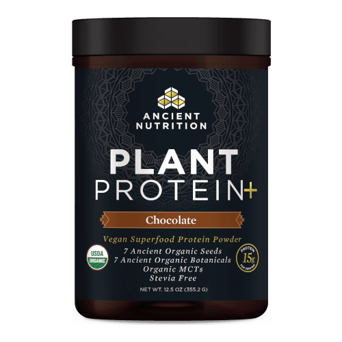 Ancient Nutrition Plant Protein Chocolate 12 Servings Powder