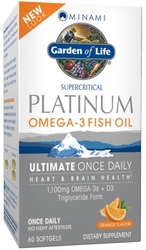 Minami Platinum Ultimate Once Daily  Orange Flavor 60 Softgels