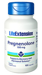 Life Extension Pregnenolone  100 mg 100 capsules