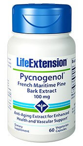 Life Extension Pycnogenol  100 mg 60 Capsules