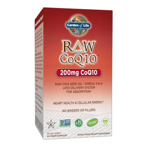 Garden of Life Raw CoQ10  60 capsules