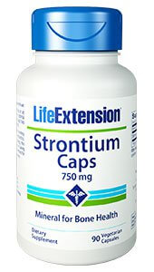 Life Extension Strontium Caps 750 mg 90 Capsules