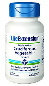 Life Extension Triple Action Cruciferous Vegetable Extract   60 Capsules