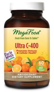 MegaFood Ultra C 400 mg  60 Tablets