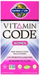 Garden of Life Vitamin Code Women  120 Capsules