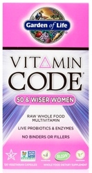 Garden of Life Vitamin Code Womens 50 and Wiser  240 Capsules
